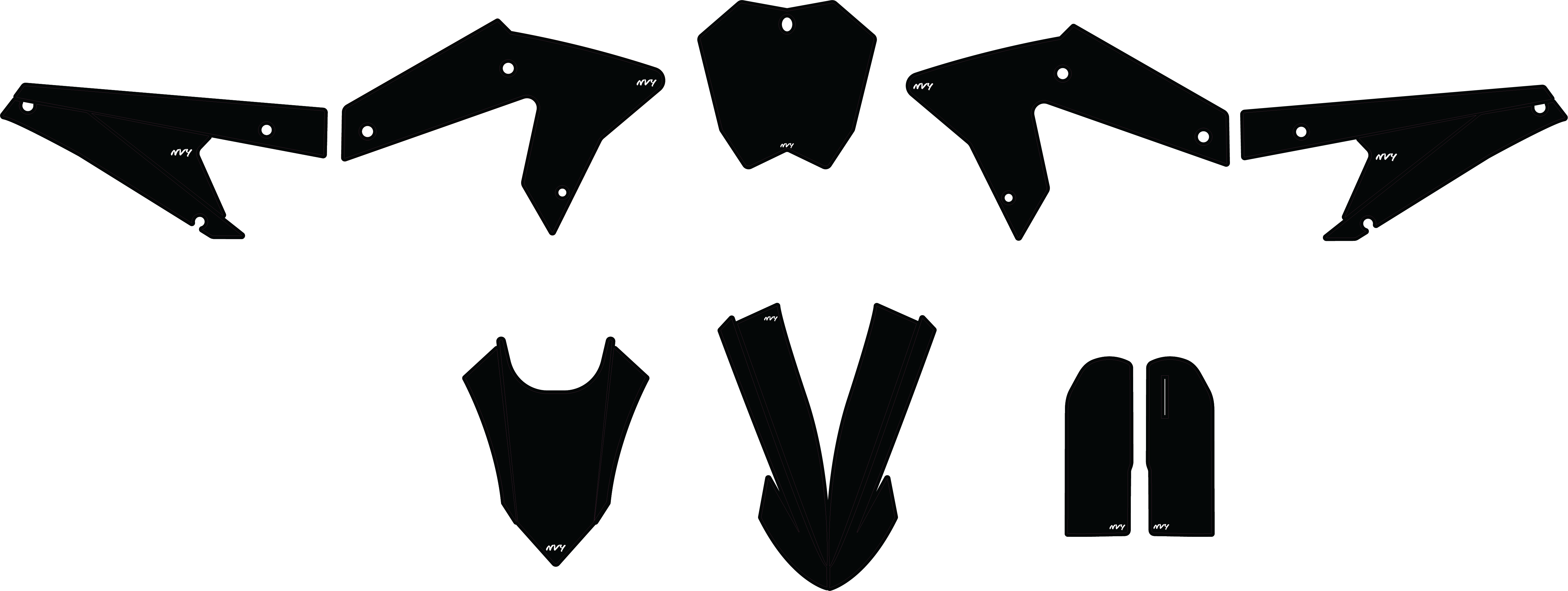 RTR Full Graphic Kit – NVY Decals