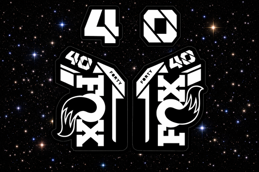Fox 40 Fork Decal